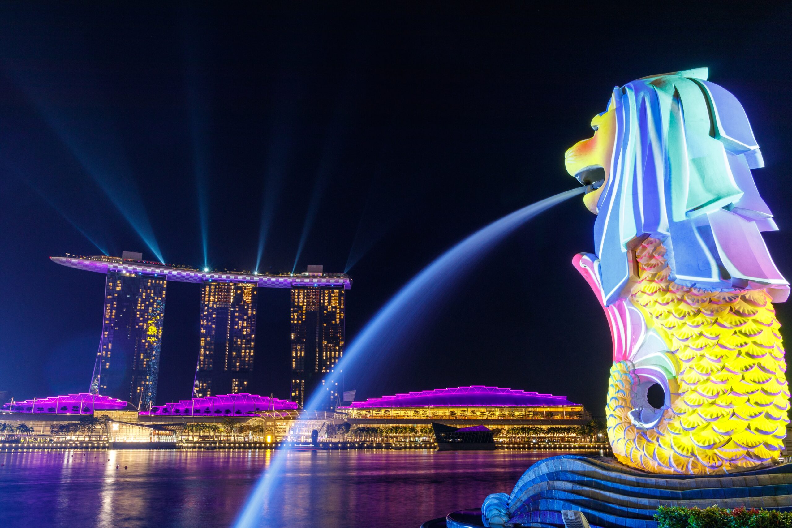 Singapore Lion fountain